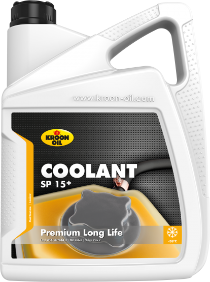 37383-5 Coolant SP 15+ is een gebruiksklare premium Long Life koelvloeistof met een vorstbeveiliging van -38°C.