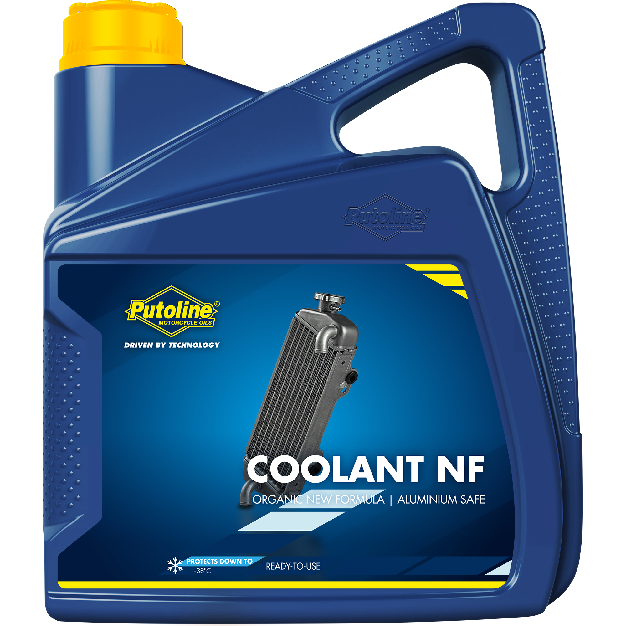 Putoline Coolant NF, 4 x 4 lt detail 2
