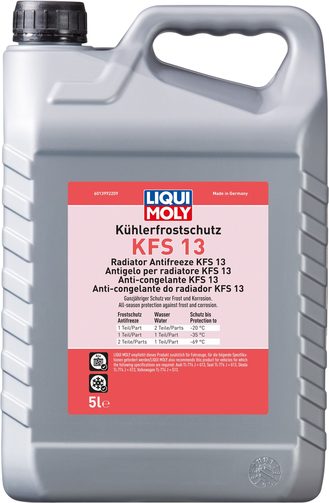 Liqui Moly Radiator antivries KFS 13, 5 lt