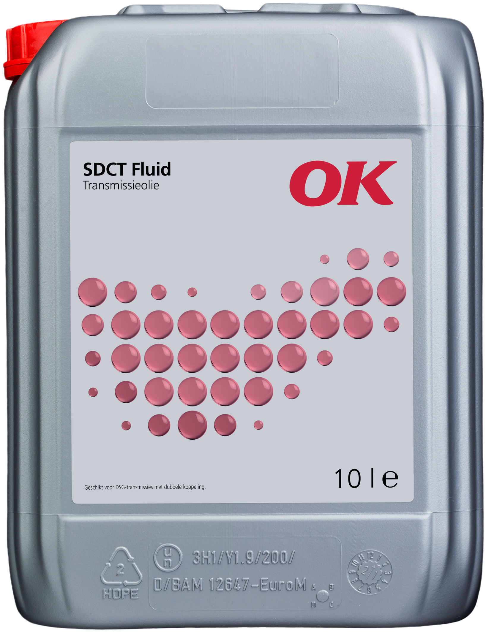 O2261-10 OK SDCT Fluid is een synthetische all purpose 'dubbele koppeling' transmissievloeistof, gebaseerd op hoogwaardige synthetische basisoliën in combinatie met geoptimaliseerde additieven.