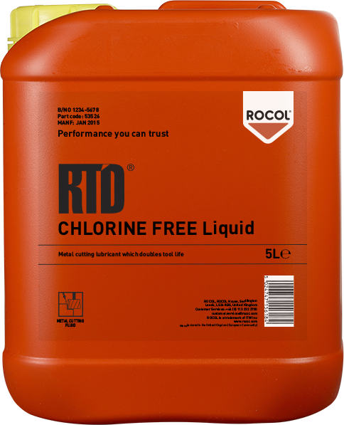 Rocol RTD® Chlorine Free Liquid, 5 lt