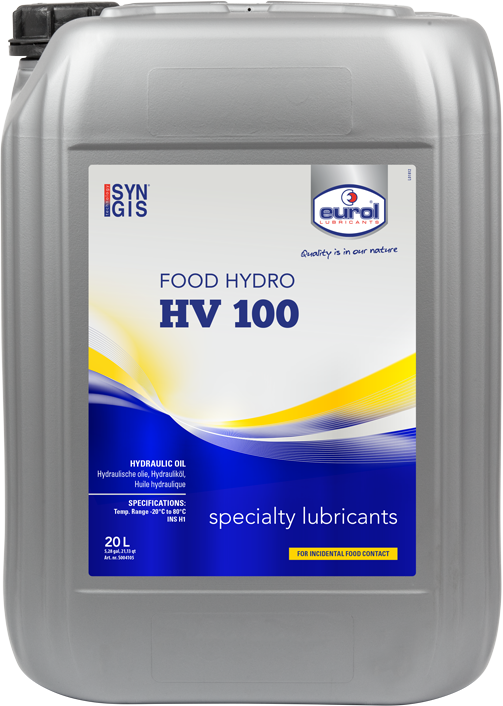 Eurol Food Hydro HV 100, 20 lt