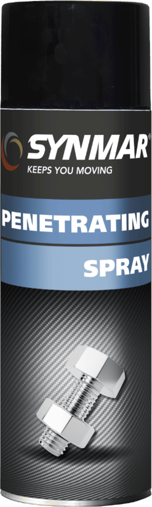 S700006-400ML De Synmar Penetrating Oil Spray is een kleurloze transparante formule die geroeste bouten, moeren, sloten en scharnieren losmaakt.